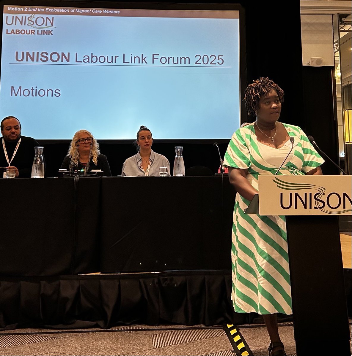 UNISON Northern Labour Link (@labour_link) on Twitter photo Powerful speech from Mavreen Ncube exposing the exploitation of #MigrantWorkers & highlighting the fantastic work <a href="/NorthernUNISON/">UNISON Northern</a>’s migrant workers network #LabLink25 Powerful speech from Mavreen Ncube exposing the exploitation of #MigrantWorkers & highlighting the fantastic work <a href="/NorthernUNISON/">UNISON Northern</a>’s migrant workers network #LabLink25