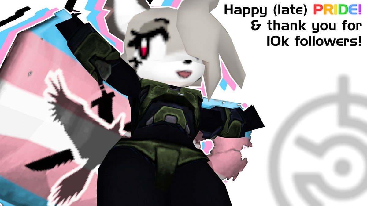 Pugo0's tweet image. happy (late) pride month!
