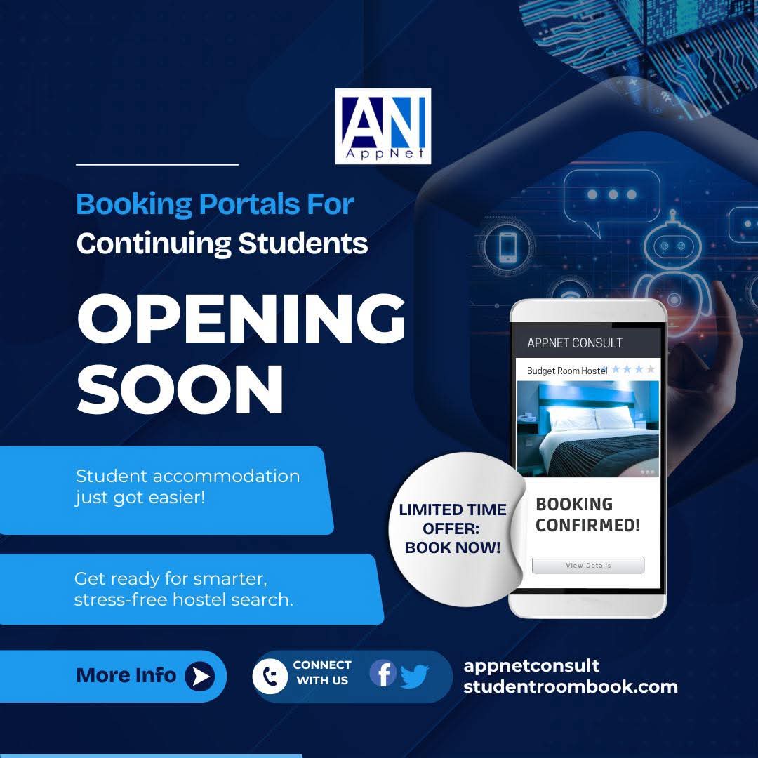 studentroombook's tweet photo. Your smart hostel booking portal is almost live! StudentRoomBook—fast, easy, and built for students like you. 🏠💻"
#StudentRoomBook #HostelBookingMadeEasy #SmartHousing #AppNetConsult #StudentLifeSimplified #TechForStudents https://t.co/aIpBDUhQ7h