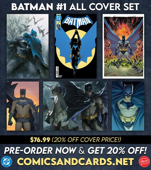 cparadize's tweet image. Comicsandcards.net PRE-Orders: KIRK IS BACK in LAST STARSHIP! GL Starbreaker Supremacy, FERAL! +BATMAN #1 20% OFF Pre-Order! GODZILLA Reboot EXCLUSIVES (500), Planet Death by Creator of John Wick! - mailchi.mp/comicsandcards…