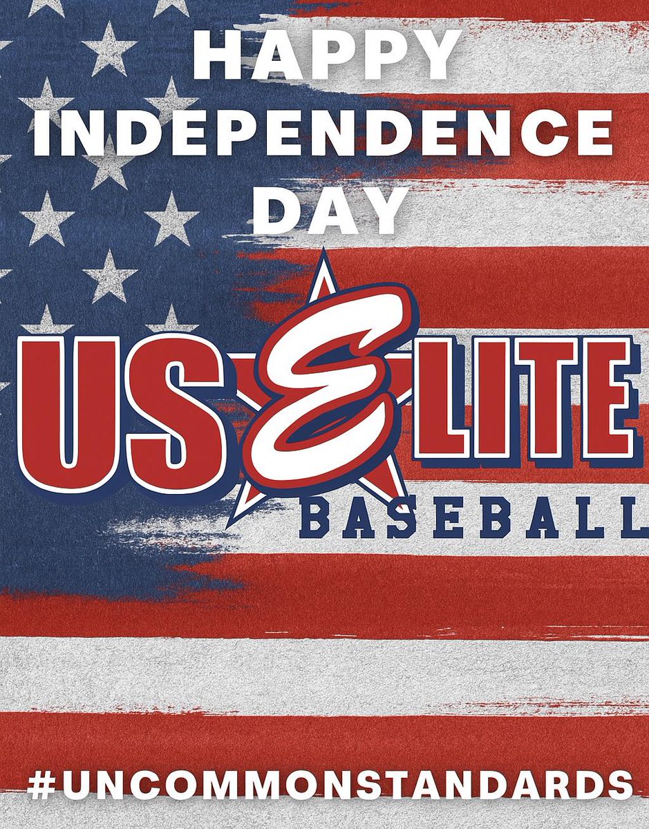 Today we celebrate the freedom that makes chasing big league dreams possible.

Proud to play the game we love in the land of the free.

#UncommonStandards