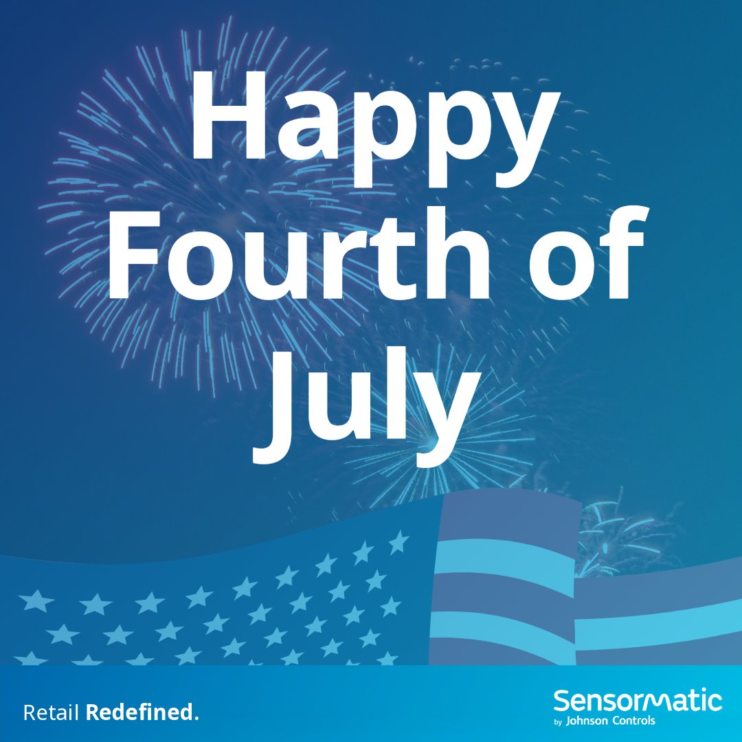 Sensormatic Solutions (@sensormatic) on Twitter photo ๐ Happy 4th of July from <a href="/Sensormatic/">Sensormatic Solutions</a> Solutions!
Today, we are celebrating freedom, fireworks & the power of staying connected.
We are proud to help retailers keep shelves stocked & lines moving for a seamless shopping experience.
Have a safe & fun holiday weekend! ๐ Happy 4th of July from <a href="/Sensormatic/">Sensormatic Solutions</a> Solutions!
Today, we are celebrating freedom, fireworks & the power of staying connected.
We are proud to help retailers keep shelves stocked & lines moving for a seamless shopping experience.
Have a safe & fun holiday weekend!
