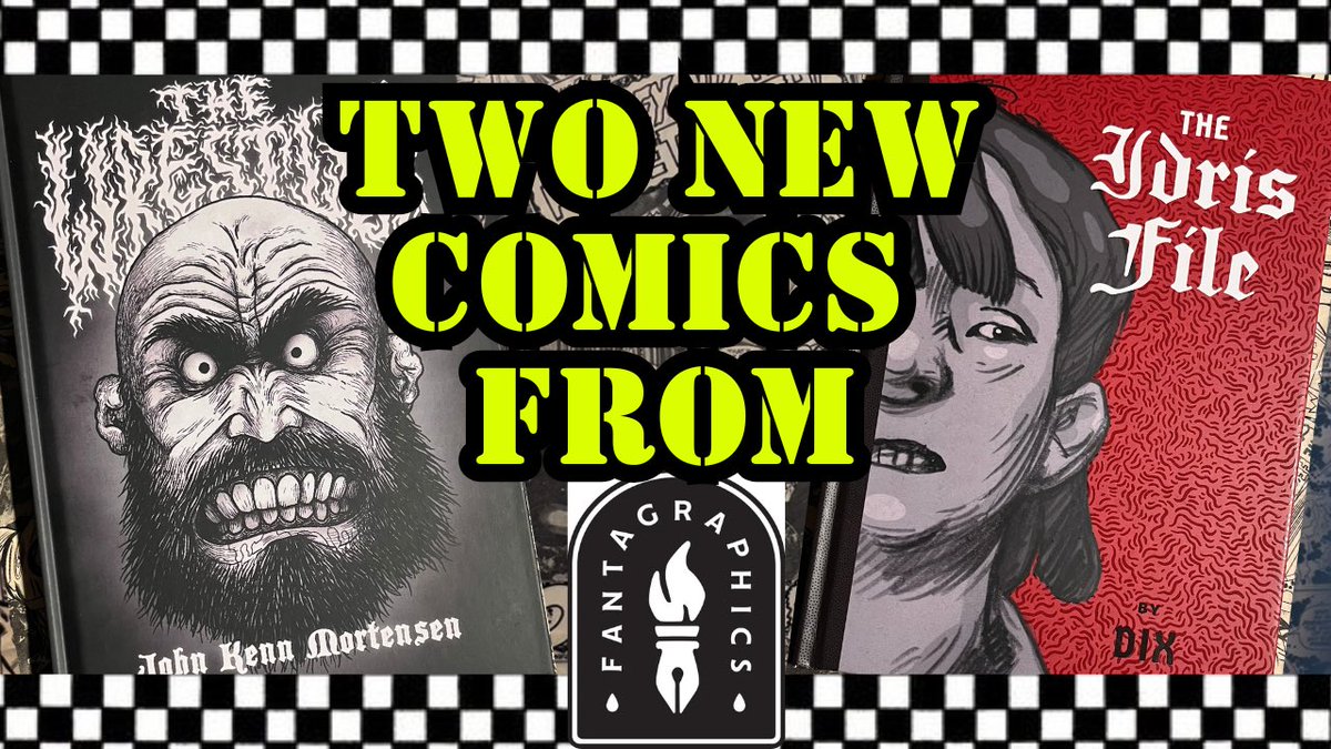 TMtalkscomics's tweet image. It’s a @fantagraphics Friday!
Here is my latest video showing off two of their latest releases!
The Wrestler from @donkennmonster
&
The Idris File from Dix
youtu.be/zFya4rqD7-c?si…