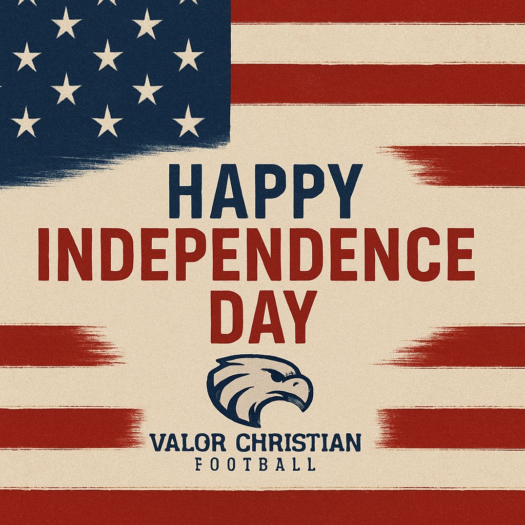 🇺🇸 Happy Independence Day from our Football Family to you and yours! 🎆 

Today we honor the courage, sacrifice, and faith that shaped our nation.

“We hold these truths to be self-evident, that all men are created equal…”

#IndependenceDay #FaithFamilyFreedom