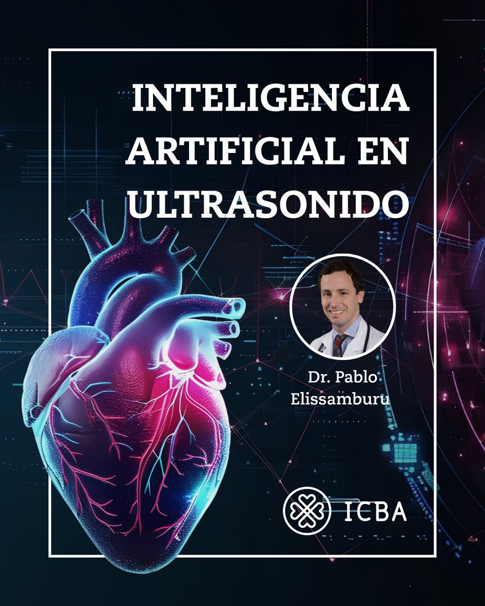 🎙️ “Inteligencia Artificial en Ultrasonido” es el episodio 29 de nuestro Podcast ICBA 

🩺 Experto: Dr. Pablo Elissamburu
🧑🏻‍⚕️Entrevistador: Dr. Alberto Alves de Lima 

🔗 Link del episodio completo: open.spotify.com/episode/0RY5x9…
