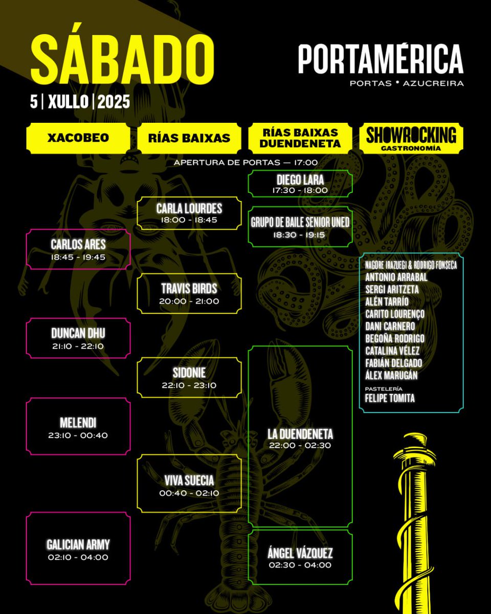 APejandro's tweet image. Vendo entrada Portamérica por non poder asistir. Abono de 2 días. 50€