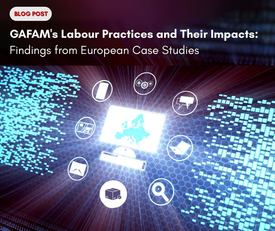 📢NEW BLOG POST!

🧐What are GAFAM’s labor practices &amp; impacts?👥Fabiola Mancinelli &amp; Verna Alcalde reveal findings from INCA research based on case studies across 4 EU countries. 
 
 👉Don’t miss it!🔗acortar.link/SnWFkj
 
 #INCAproject #GAFAM #BigTech #HorizonEU
<a href="/HorizonEU/">Horizon Europe 🇪🇺</a>