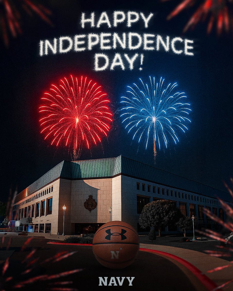 NavyBasketball's tweet image. Happy Independence day from @NavyBasketball! 🇺🇸🇺🇸
#GoNavy // #ExpectToWin