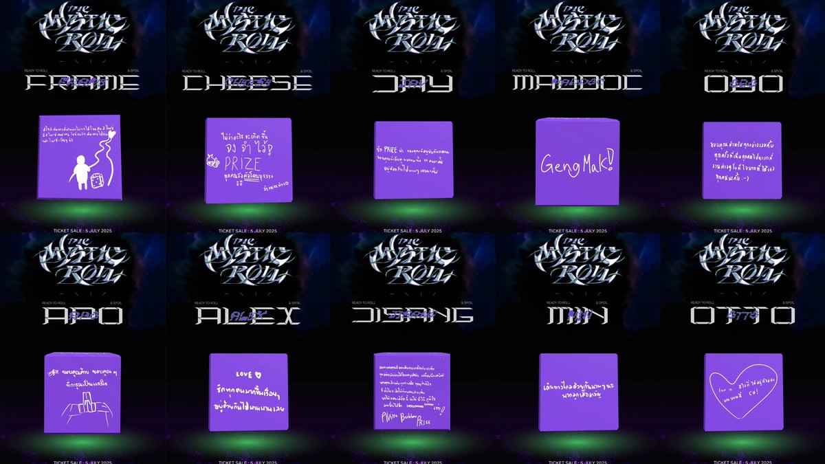 ลูกเต๋าทอยหน้านี้พิเศษมากเลย ไอน้องไดซ์รักพี่ไพร์ซไม่แพ้กับที่พี่พี่ไพร์ซรักพวกเองเลยหนิ♥️-♥️