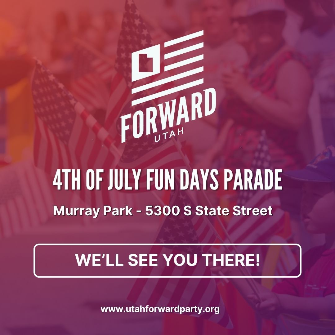 FWDUtah's tweet image. Happy 4th Utah! We know the country feels scary to a lot of people right now, but we're out here fighting to make it better. We'll be at the parade in Murray today spreading the word about Forward and celebrating the things that bring us together. buff.ly/VFfJxvE
