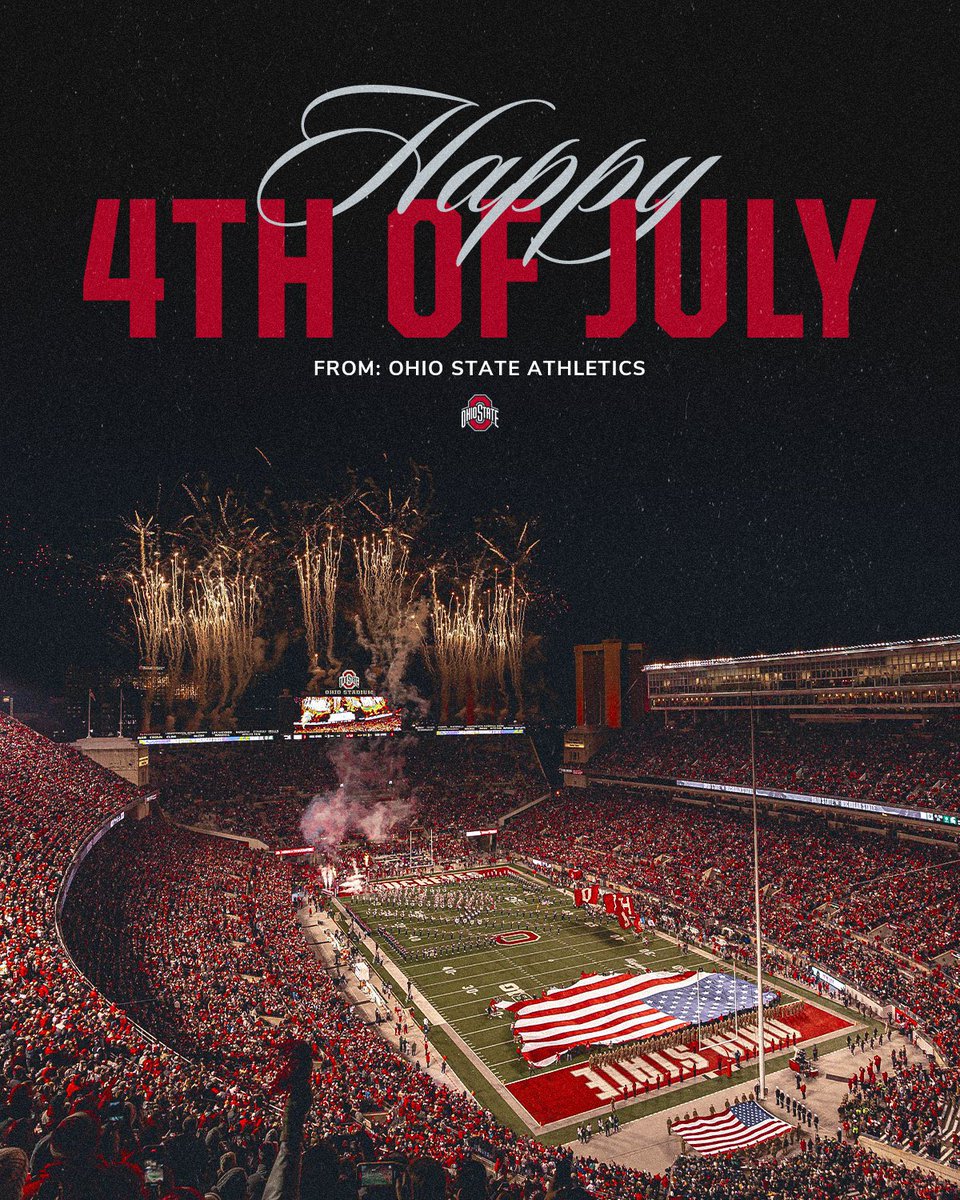🎆 Happy Independence Day 🎆 

#GoBucks