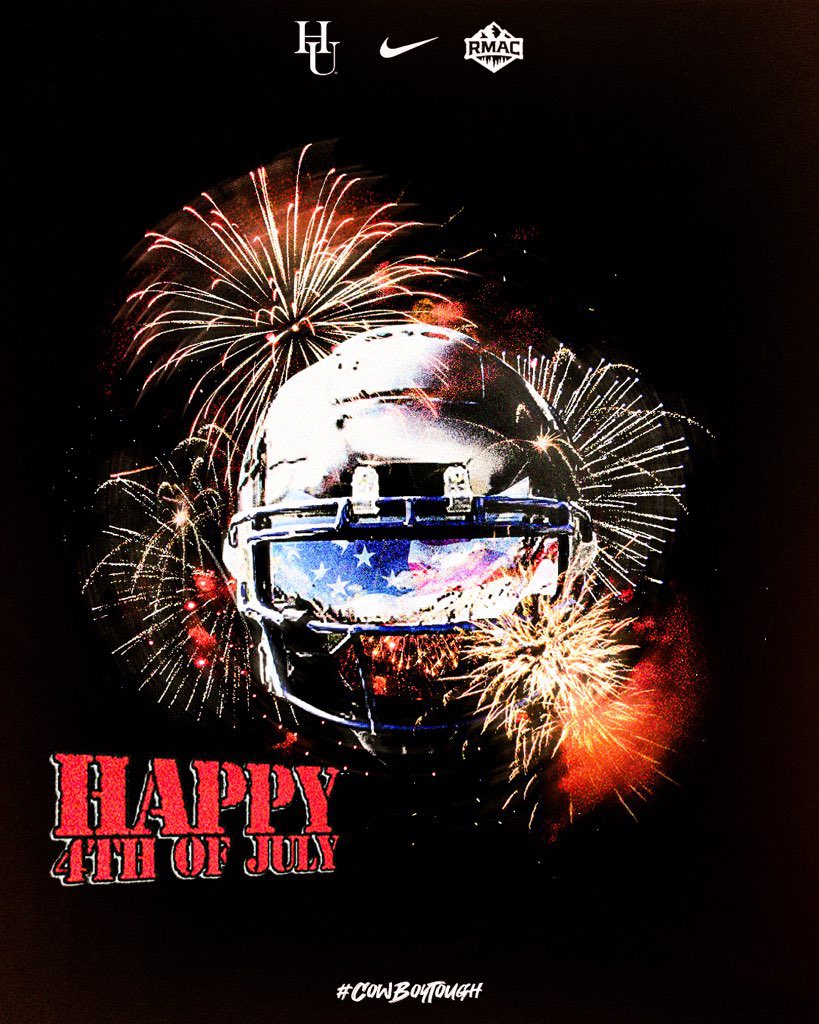 NMHUFootball's tweet image. Happy 4th of July from our family to yours!! God bless the U.S.A 🇺🇸 !!
#CowboyTough