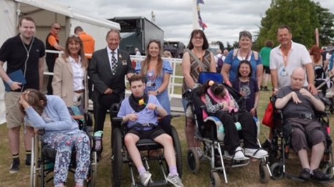 A Deputy Lieutenant <a href="/Runningyield/">Michael Harrowven</a> was so pleased to welcome students and staff from <a href="/sensecharity/">Sense</a>  to the <a href="/norfolkshow/">Royal Norfolk Show</a> - we are so pleased they all had an enjoyable time