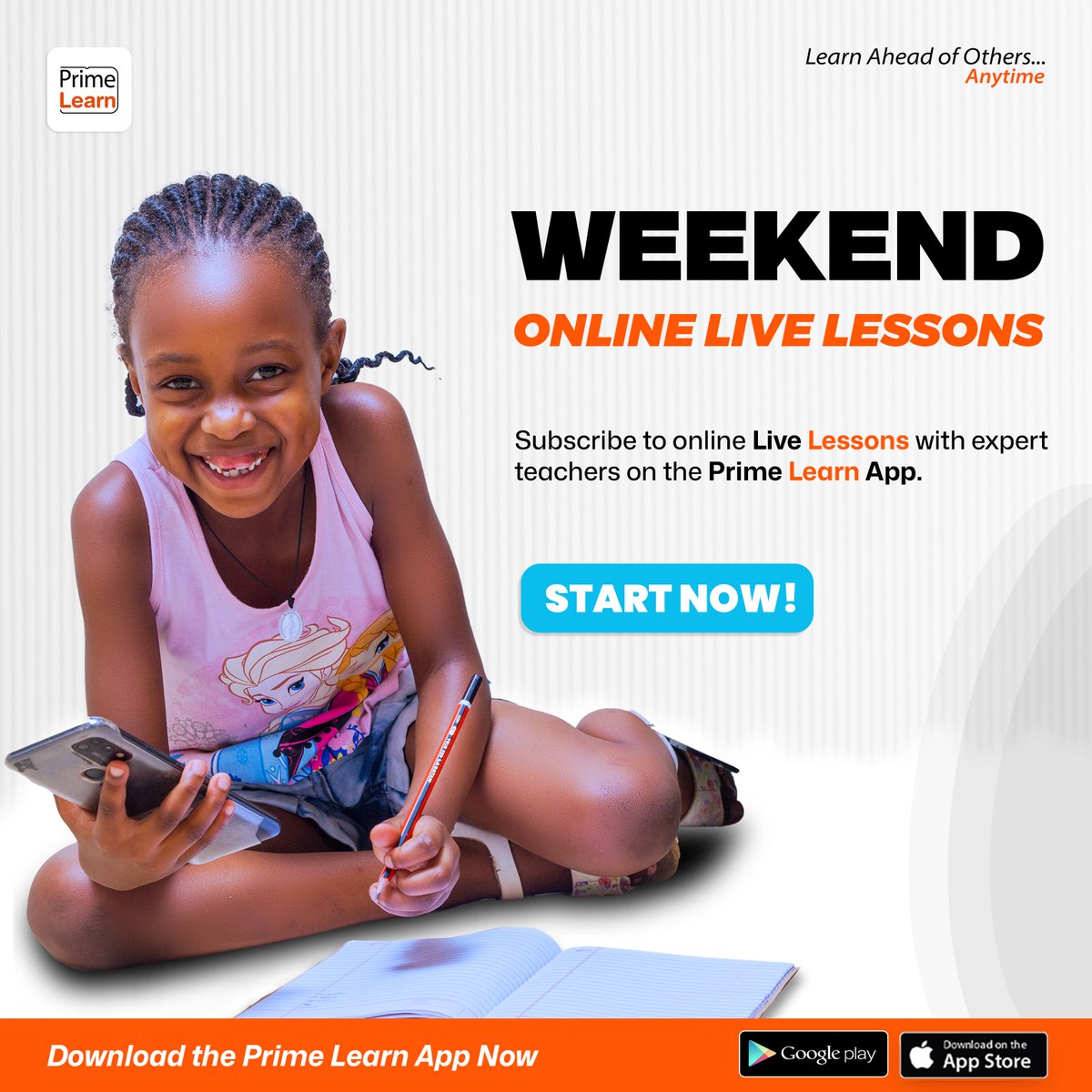 PrimelearnApp's tweet image. π Weekend vibes? Letβs learn!
Join LIVE lessons on the Prime Learn App and stay ahead even on weekends! π‘π²
Start Now!
#PrimeLearn #WeekendLearning #LiveLessons #StayAhead