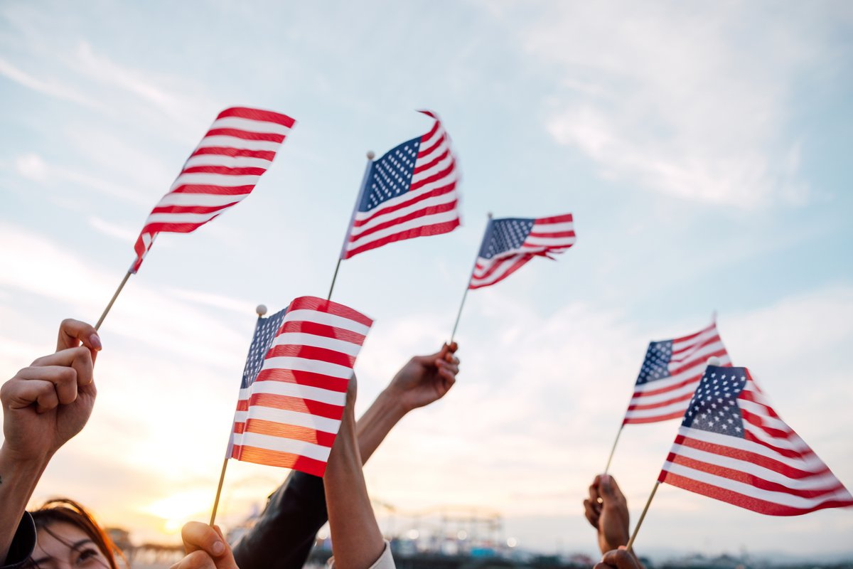 ArlCountyBoard's tweet image. Happy Fourth of July from the Arlington County Board office. As we celebrate this day, we’re reminded of the importance of community, service, and civic engagement in building a stronger, more inclusive Arlington for all.