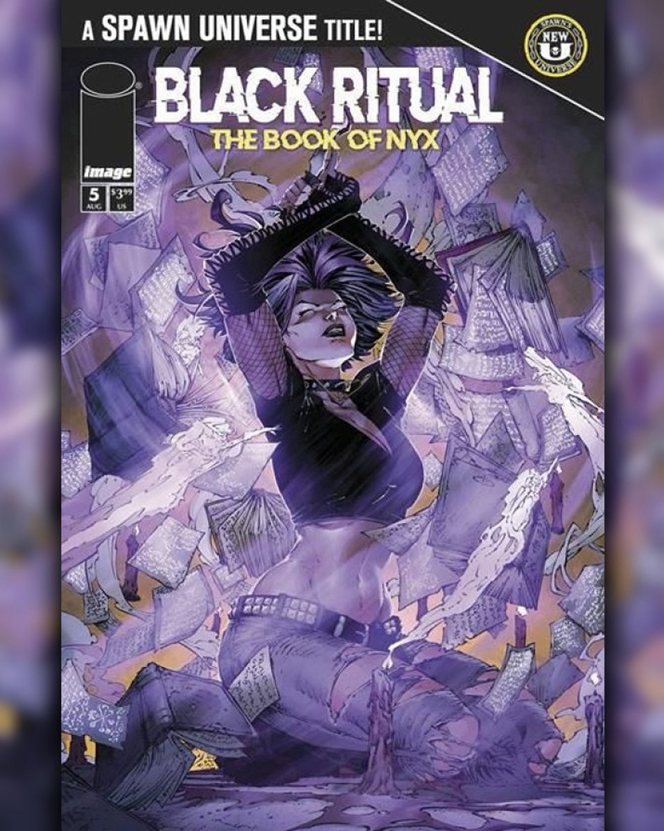 DHenriquesInks's tweet image. Cover to Black Ritual: The Book of Nyx #5 by @Demonpuppy , myself and Robert Nugent.
You should definitely check this book out, Thomas Healy and @natjonesart are crafting something really cool here 👊