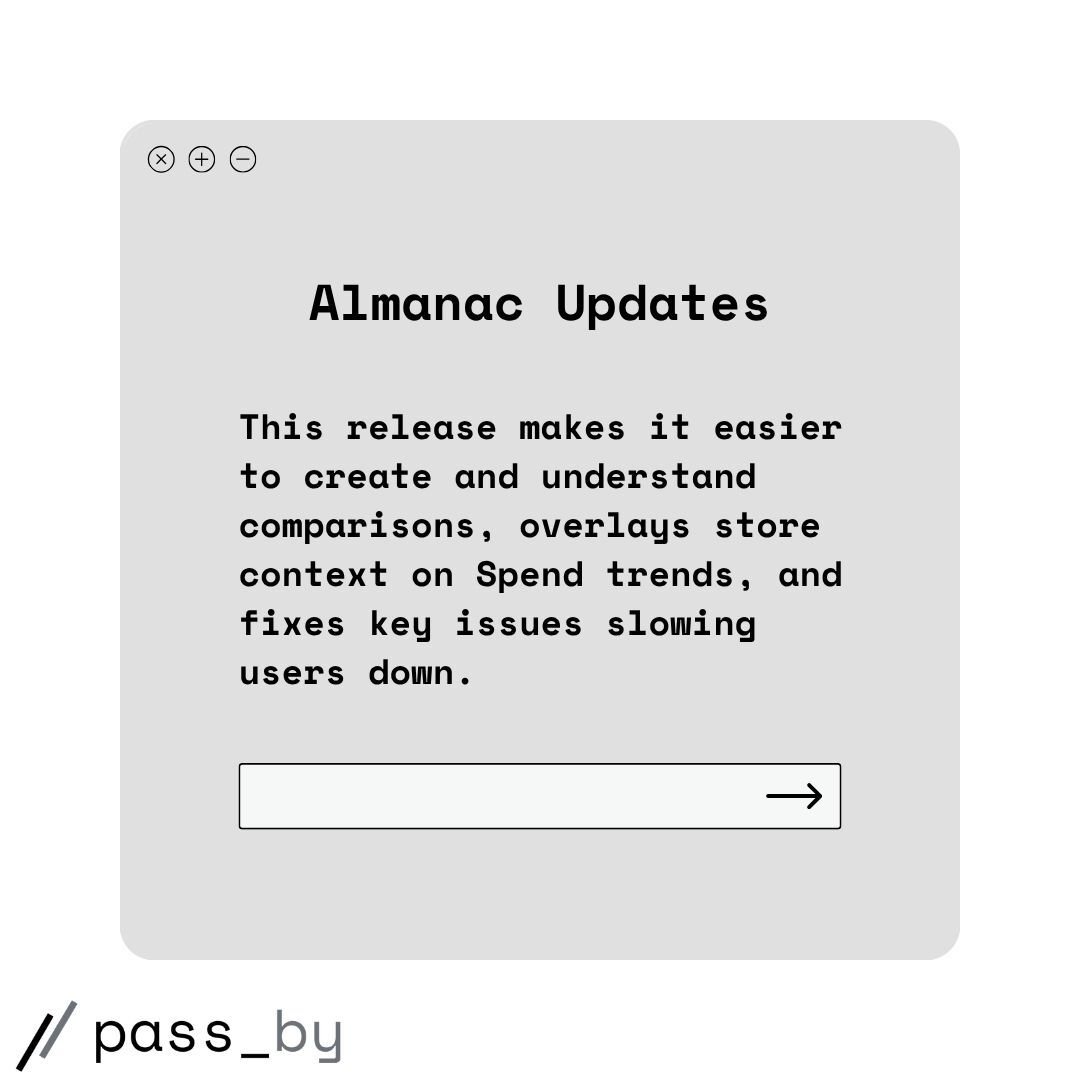_psby's tweet image. Our next update for Almanac is here! Now you can overlay POIs on maps for real-time Spendn Insights &amp;amp; enjoy a streamlined comparison menu 🎉

Major fixes improve links, group queries &amp;amp; more. See the full release notes for more details: eu1.hubs.ly/H0ltYZ60

#ReleaseUpdate