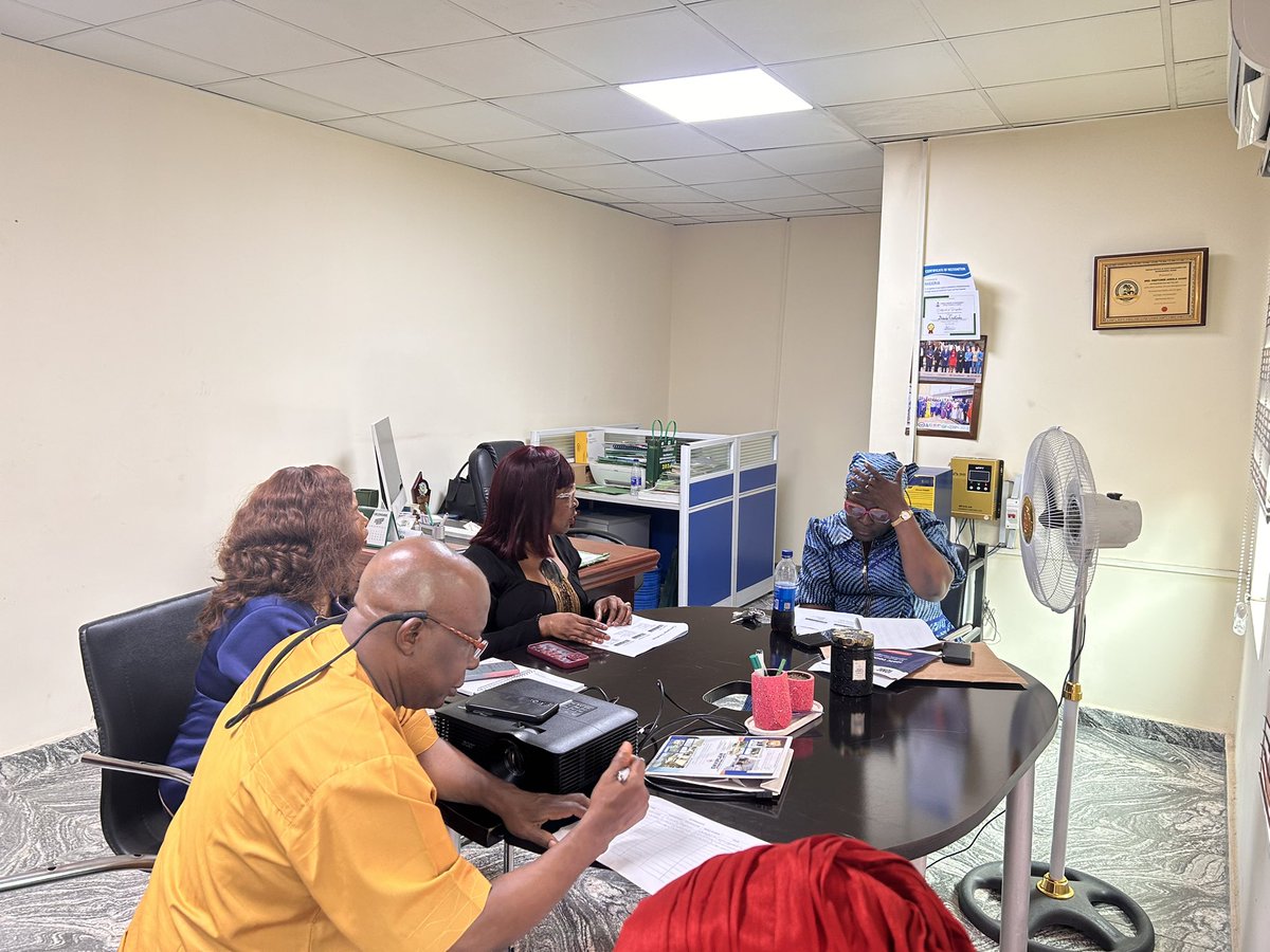 The Environmental Health and Sanitation Unit held a meeting with Nestle Nigeria PLC in collaboration with OPS- WASH by at the Green Building Department of Pollution Control and Environmental Health Maitama
