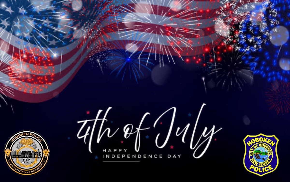 Happy 4th of July. Please stay safe and enjoy this beautiful holiday. Thank you to all first responders who are working today keeping us safe.