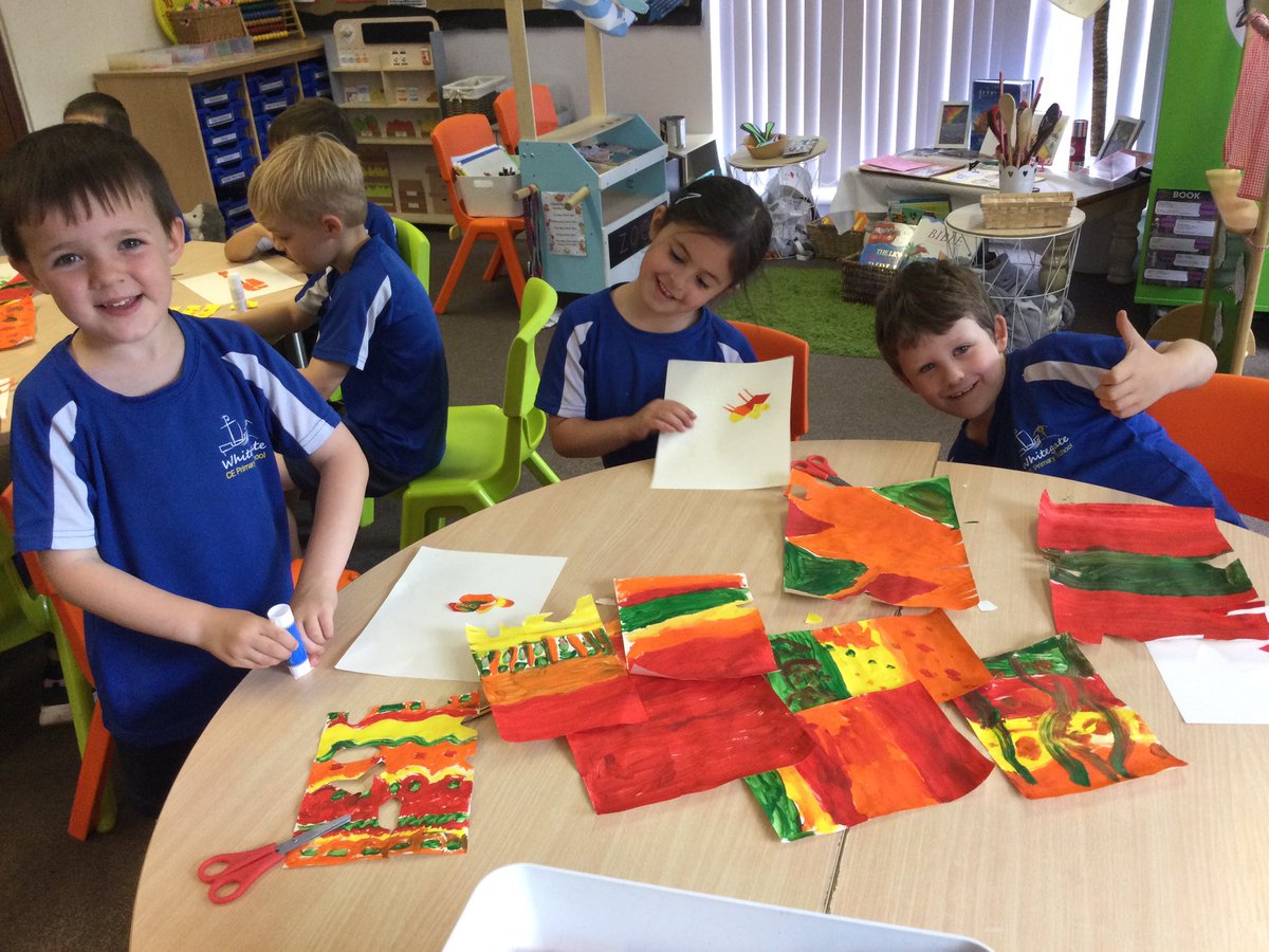 Time to collage! <a href="/SchoolWhitegate/">Whitegate C/E School</a> #WhitegateArt
