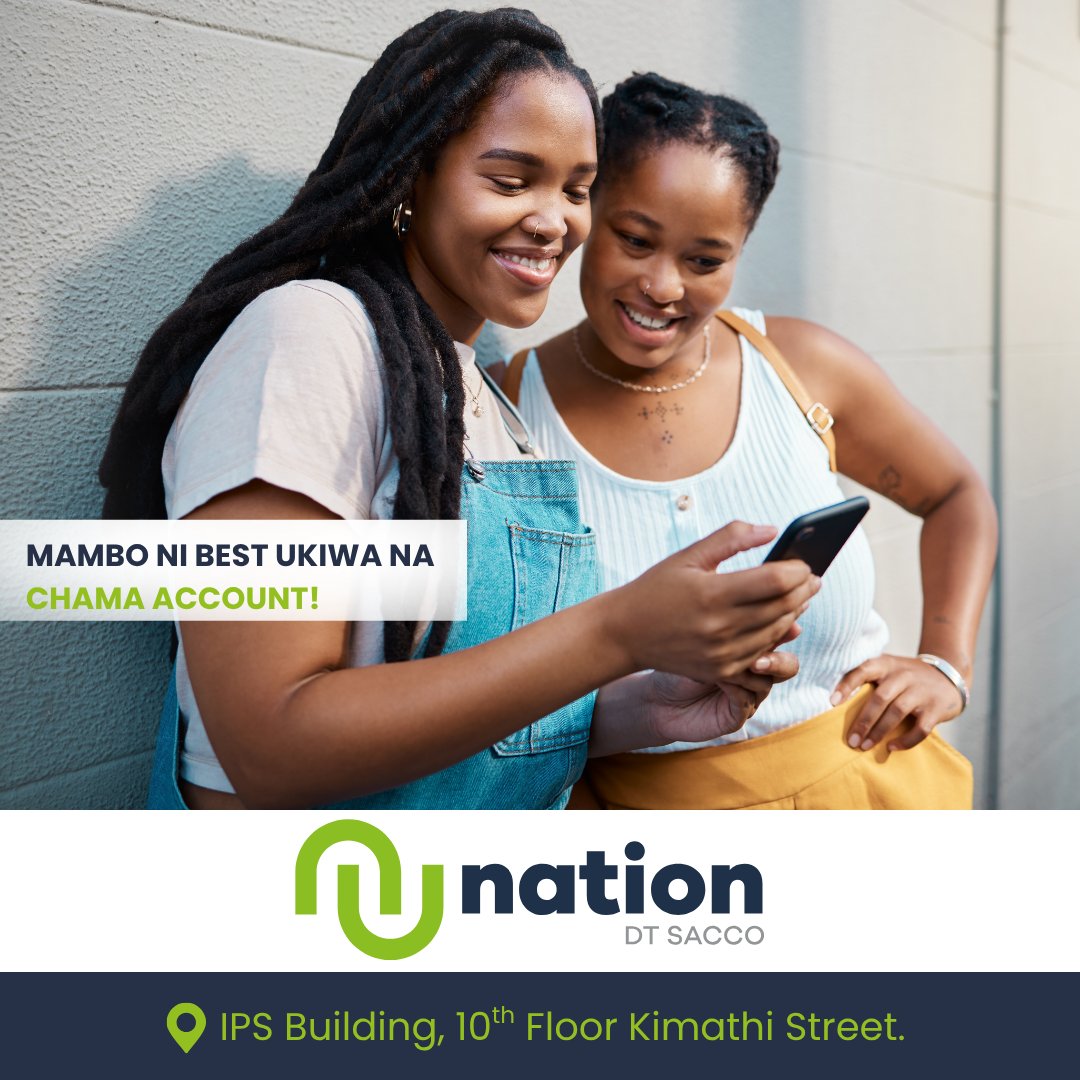 Hakuna chama bora kama ile imeweka pesa mahali salama.
Sahau “money imeenda kwa wrong number.”
Open a chama account with us and enjoy access to group loans. transparent records. real growth.
Call, 0793 100 800 for more info.
#TujengePamoja #SmartSavings #FulfillingDreams