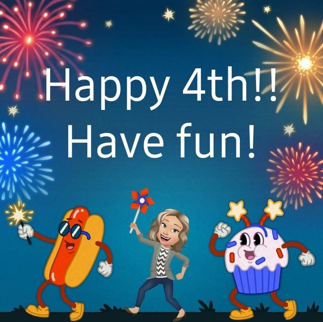 SellsHousesNKY's tweet image. Happy 4th of July! Be safe and have fun friends!!🧨💥
#IndependenceDay
#4thofJuly
#FireworkFun
#ThisGirlSellsHouses