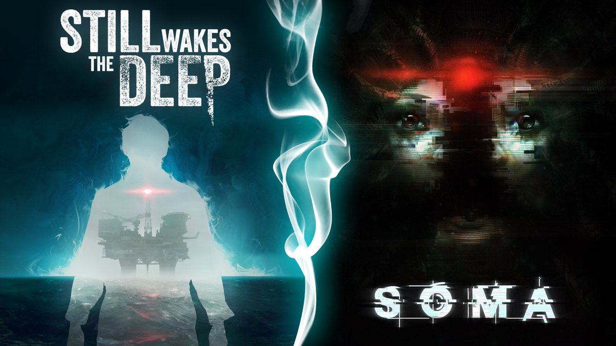 frictionalgames's tweet photo. From the ocean floor to a rig in rough seas.

SOMA and Still Wakes The Deep offer two gripping horror tales now bundled together on Steam for 20% off! 🤖🌊 https://t.co/RB2SOd7ioo