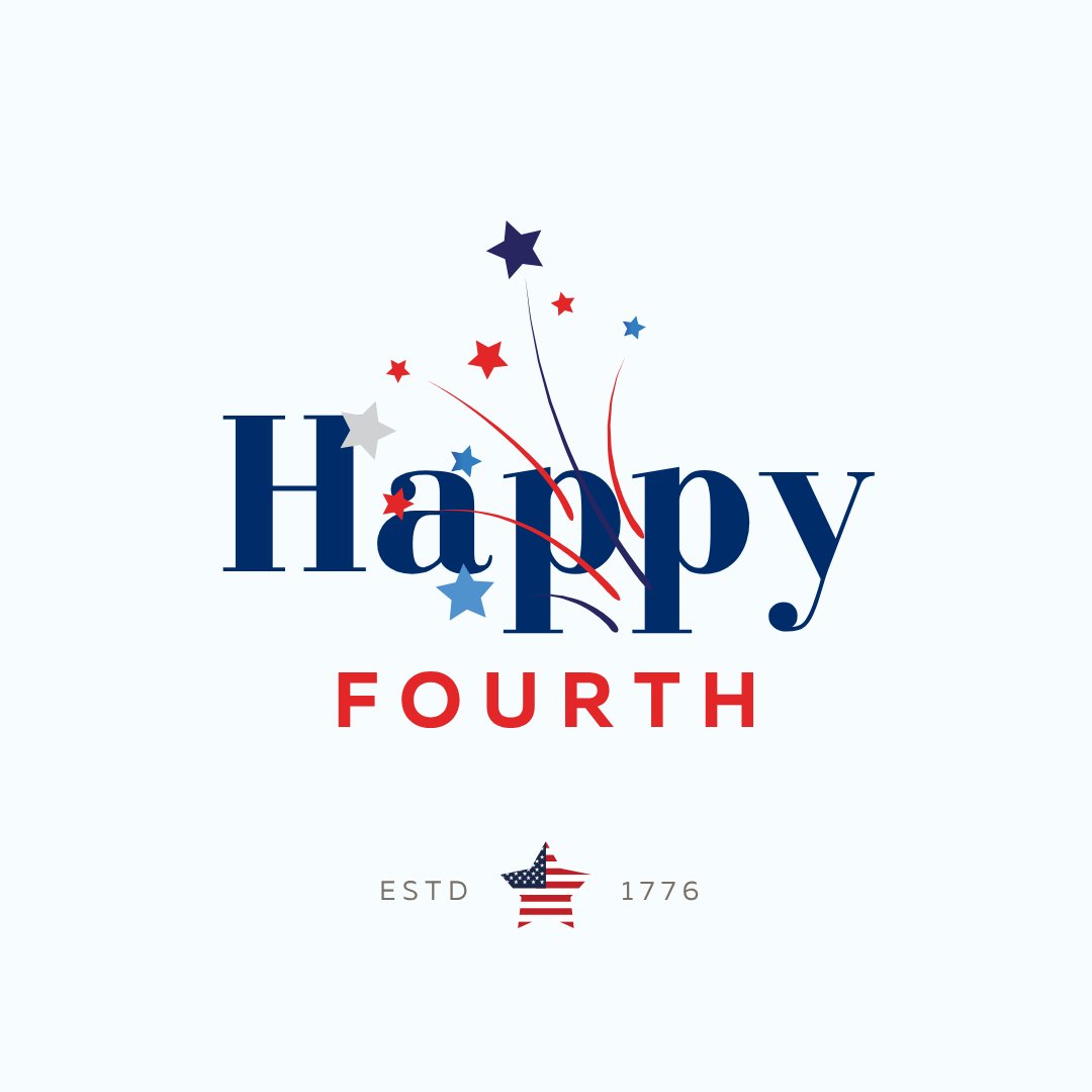 StateFarmShawn's tweet photo. 🎆 Happy Fourth of July! 🎆Today, we celebrate our nation's independence with joy, gratitude, and lots of fireworks! Let’s honor the brave who fought for our freedom and enjoy time with family and friends. Wishing everyone a SAFE and fun-filled holiday! #FourthOfJuly https://t.co/5nifyAPM3b