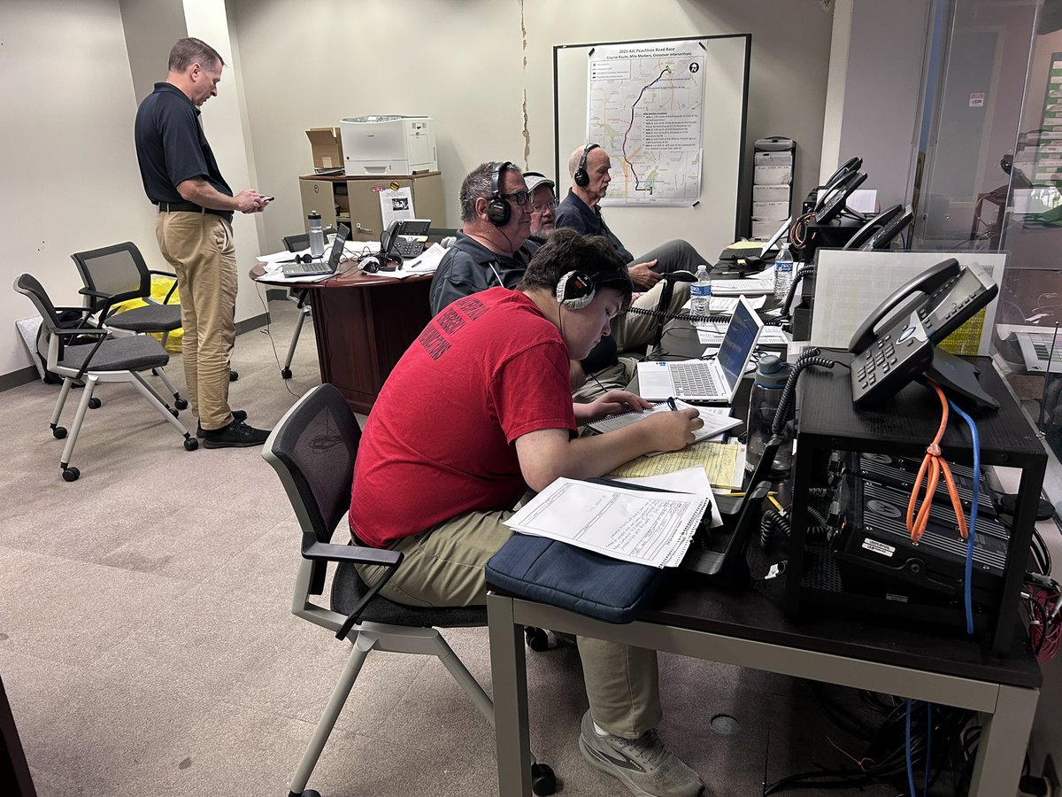 AFCEMA's tweet image. We are proud to support the largest 10k in the world, the @ajcprr, as the multi-agency coordination center and medical branch.