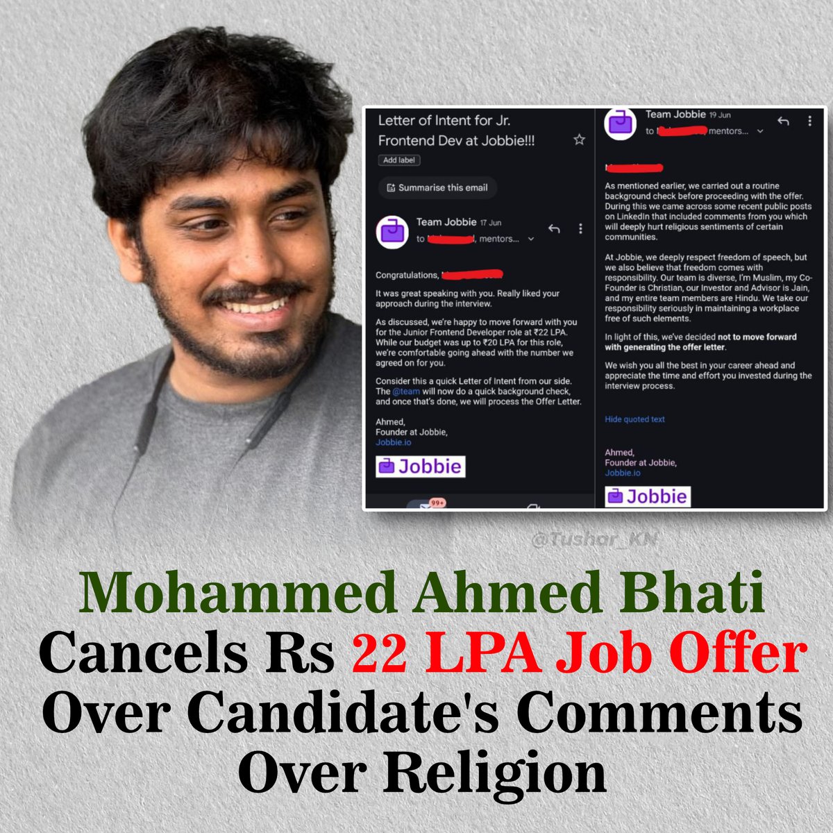 Imagine how long secular Hindus have been tolerating derogatory comments against their religion.

And yet, Hindus are labeled as intolerant...