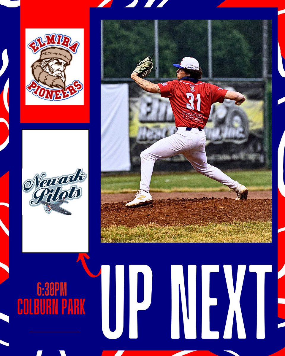 ROAD GAME! GAME DAY! GAME DAY! 6:30pm vs Newark at field,  Next home game is July 5th Call 607-734-2690 &amp; GO PIOS!