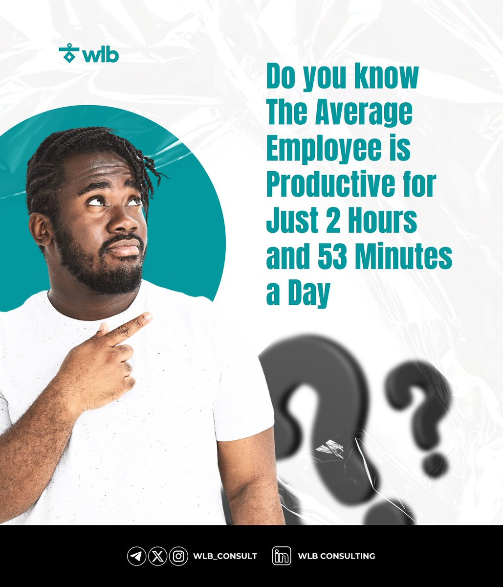 Do you know this ? 🤯

Busy doesn’t mean Productive.

It’s time companies hire smarter, not harder.

At WLB Consult, we help you build teams that actually deliver. 💼