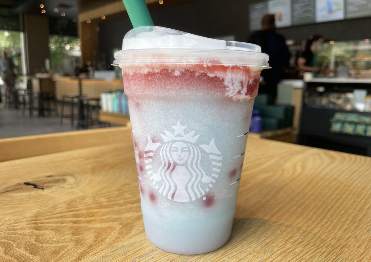 OMG 😱 I just got a free  Frappuccino at Starbucks. 
Luckily I was streaming Firework by Katy Perry when I got there.