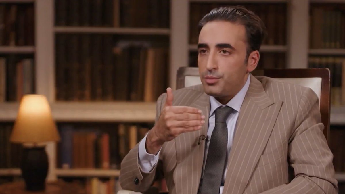 Pakistan Diplomacy News (@pakdiplomacy) on Twitter photo <a href="/BBhuttoZardari/">BilawalBhuttoZardari</a> warns: "India wants war under the guise of terror attacks."
In an interview with <a href="/AlJazeera/">Al Jazeera PR</a>, PPP Chairman said rising tensions between 2 nuclear powers are alarming, adding Pakistan will act strictly against terrorism in line with #FATF commitments.
#PakistanIndia <a href="/BBhuttoZardari/">BilawalBhuttoZardari</a> warns: "India wants war under the guise of terror attacks."
In an interview with <a href="/AlJazeera/">Al Jazeera PR</a>, PPP Chairman said rising tensions between 2 nuclear powers are alarming, adding Pakistan will act strictly against terrorism in line with #FATF commitments.
#PakistanIndia