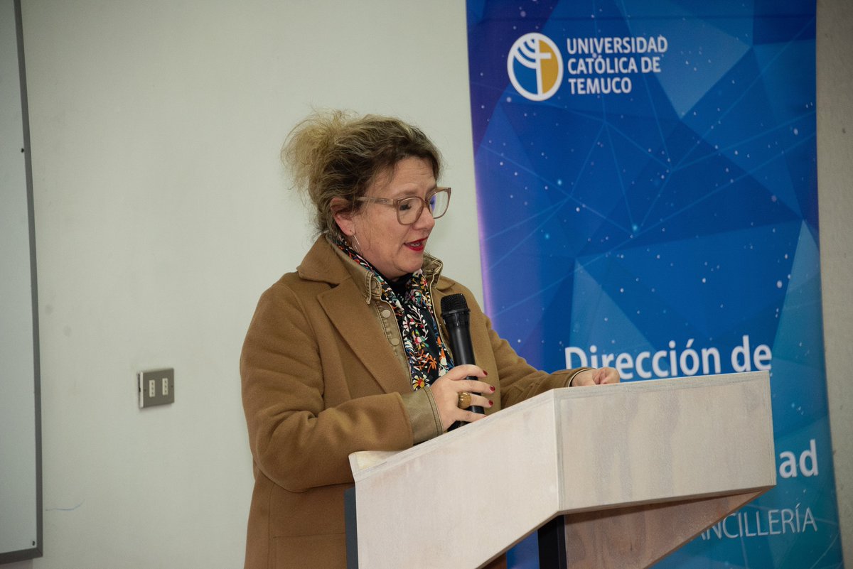Rectora_UCT's tweet image. Estuvimos en la emotiva ceremonia de nombramiento del Edificio Teresa Durán, ubicado en el Campus San Francisco.
Rendimos homenaje a una pionera en Antropología, formadora de generaciones y referente en interculturalidad.
Su legado vive en cada espacio de la #UCT
#SomosUCT