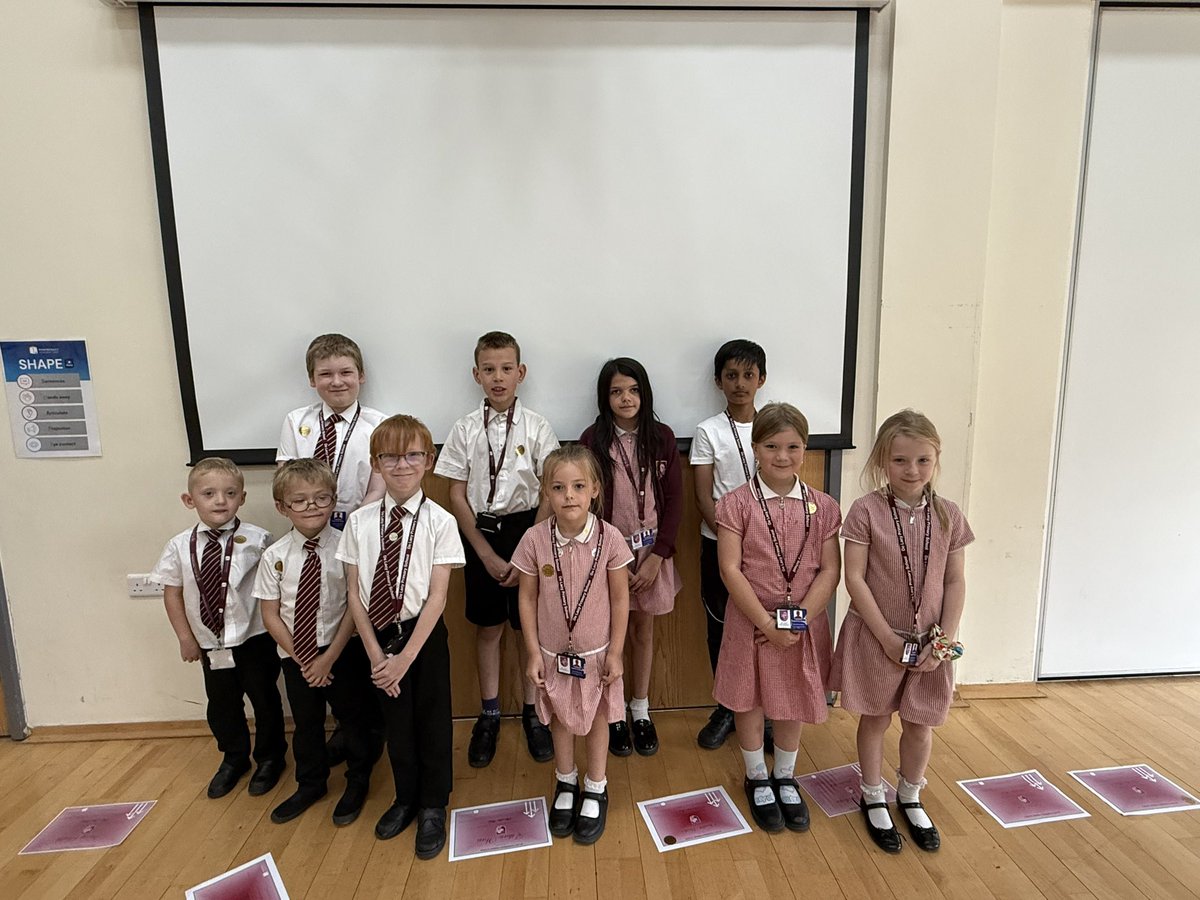 Well done to our Star of the week pupils! ✨