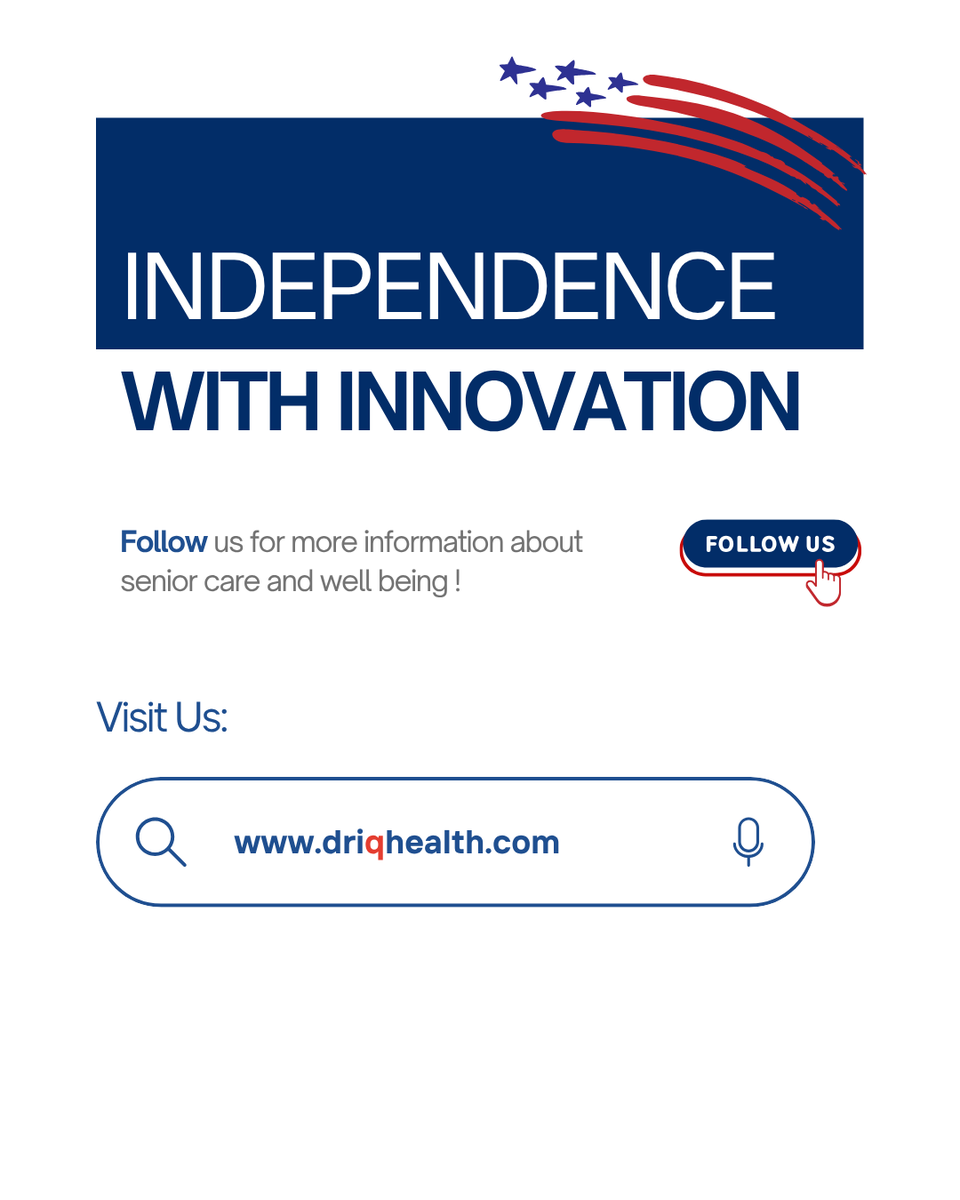 DriQHealth's tweet photo. 🇺🇸  Happy 4th of July! : True autonomy in senior care means smart monitoring, not constant supervision.
DriQ Health's AI wristband + external incontinence strip provides immediate emergency response while preserving dignity.
Freedom through innovation. 🦅

https://t.co/REe2I5tmgG https://t.co/vxckGI9UNF