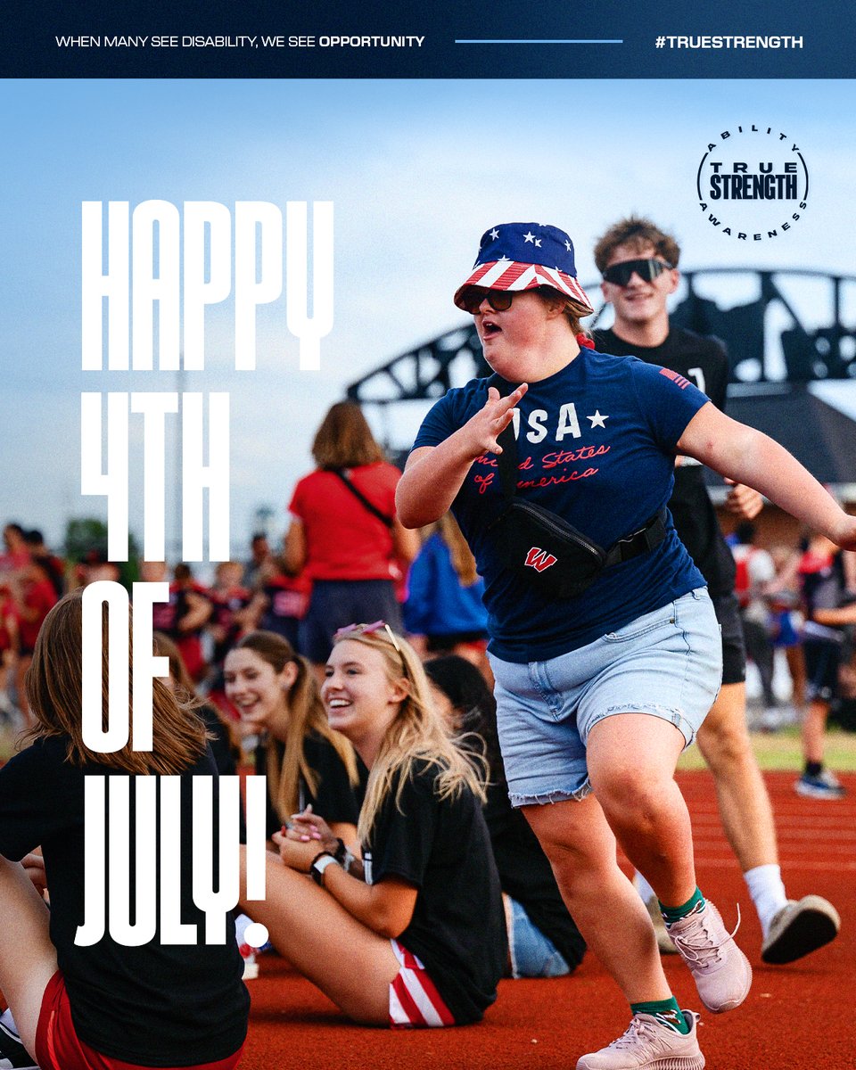 Happy Fourth of July from all of us at True Strength Ability Awareness! 🎆

#FourthOfJuly #TrueStrength
