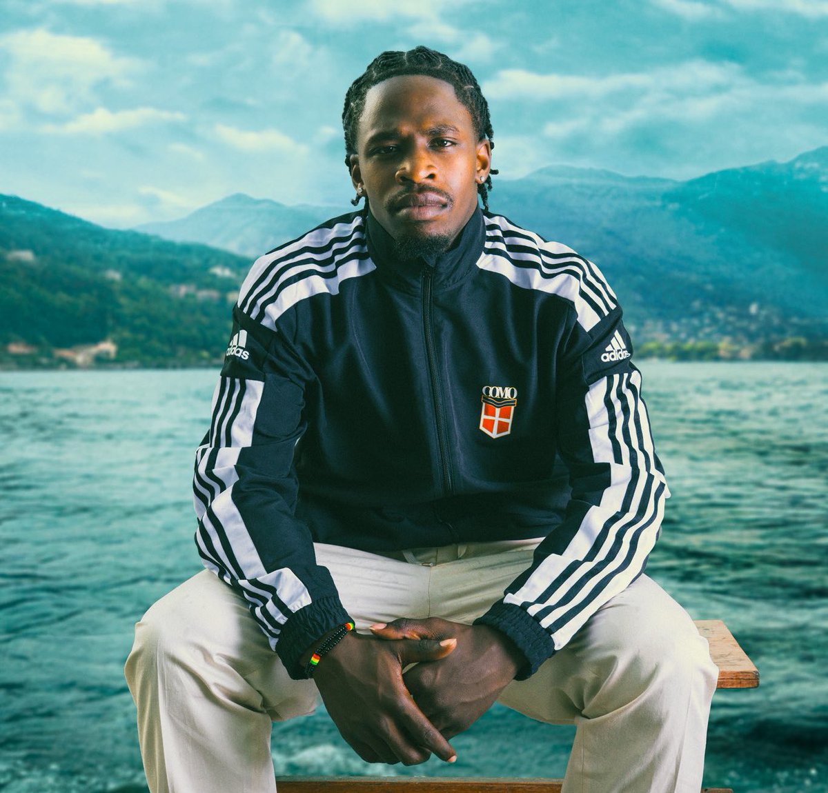 Jayden Addai, new Como player on €14m deal from AZ as revealed earlier this week.