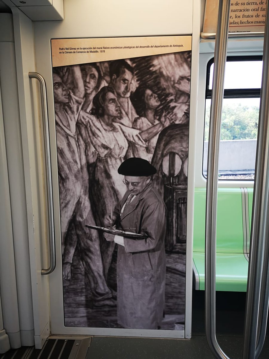 📅 Un día como hoy, en 1899, nació el maestro Pedro Nel Gómez, arquitecto, escultor y pintor antioqueño de gran importancia para la historia de Medellín y Colombia.

Su legado sigue vivo en nuestra #RedMetro, y este mes podrás disfrutar de una grandiosa exposición en su honor.🧑