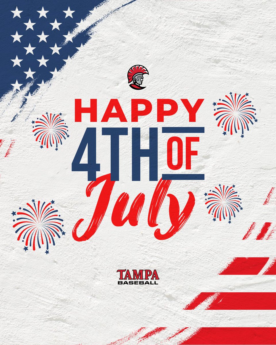 Another day to celebrate!🇺🇸

@TampaSpartans #TampaBaseball⚾️ #StandAsOne🛡️