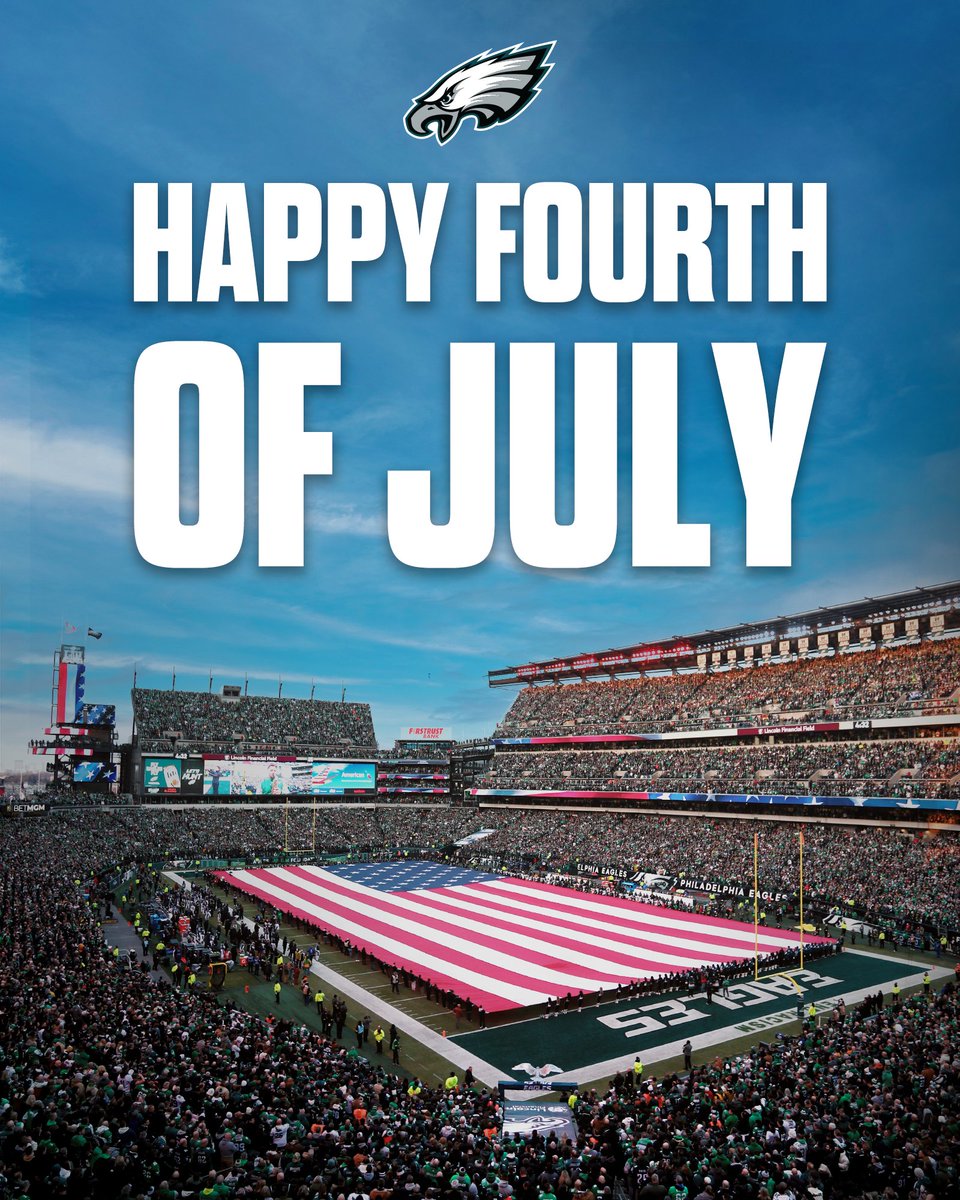 Happy Fourth of July, #EaglesEverywhere!