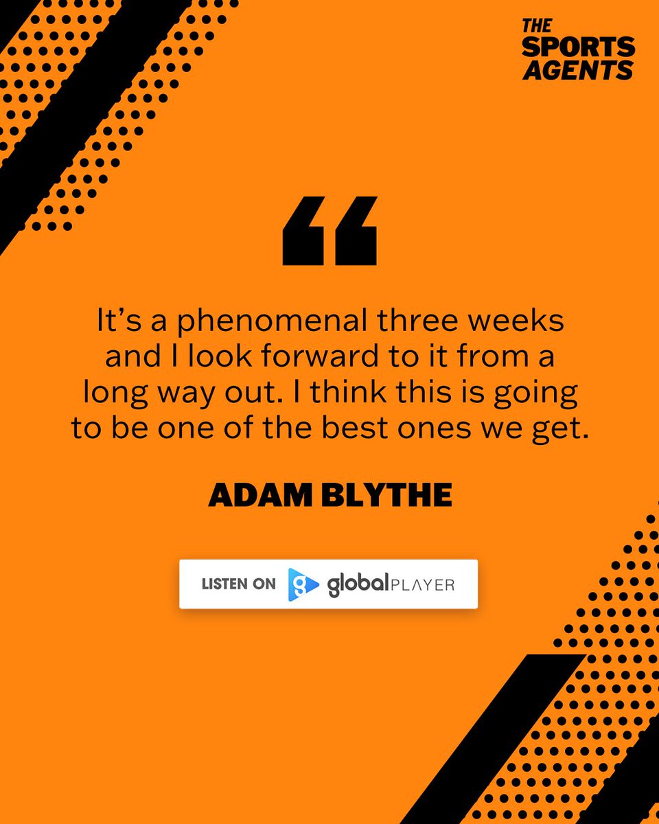 The Sports Agents (@sportsagentspod) on Twitter photo Our NEW-LOOK (or listen) Weekend Edition is here! ๐
<a href="/AdamBlythe89/">Adam Blythe</a> <a href="/GlobalPlayer/">Global Player</a> | buff.ly/gpkTWPF Our NEW-LOOK (or listen) Weekend Edition is here! ๐
<a href="/AdamBlythe89/">Adam Blythe</a> <a href="/GlobalPlayer/">Global Player</a> | buff.ly/gpkTWPF