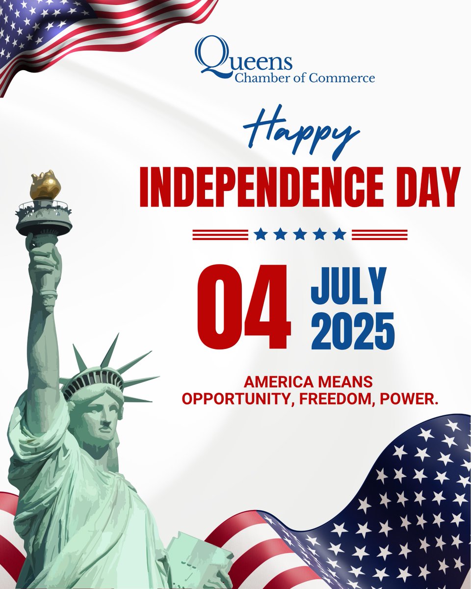 Happy 4th of July! Today, we proudly celebrate the birthday of our great nation — honoring those who came before us, celebrating the strong and diverse community we’ve built, and looking ahead to a brighter future together. Have a joyful and safe Independence Day! 🎇🗽