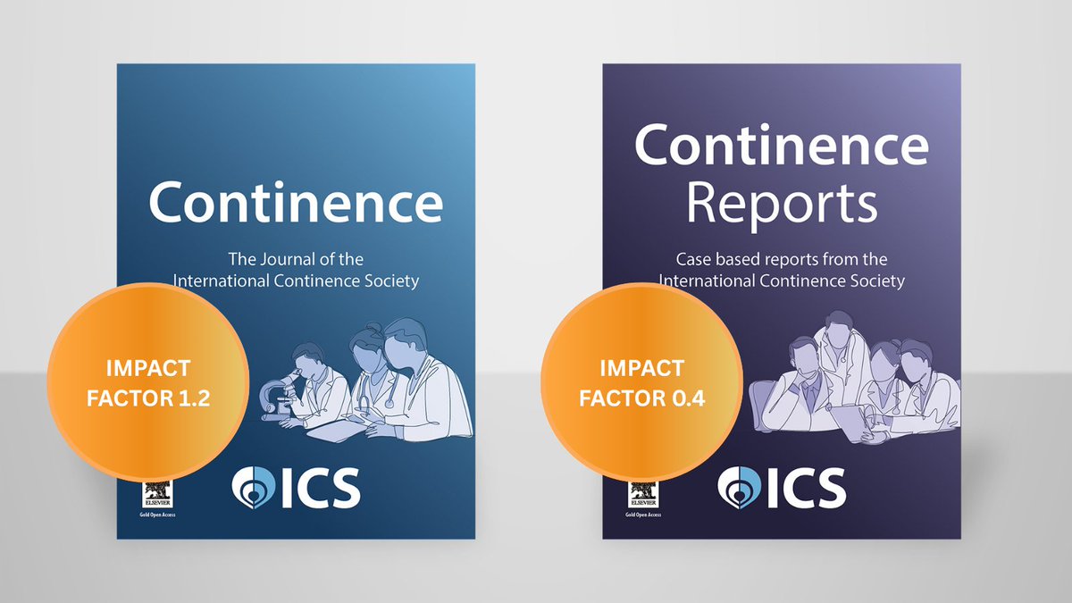 🎉 Big news! ICS Journals have received their first-ever Impact Factors in the 2025 JCR!

📘 Continence: 1.2
📗 Continence Reports: 0.5

Thank you to our amazing authors, reviewers &amp; readers! 🙌

#ImpactFactor #ICSJournals #Continence #ContinenceReports