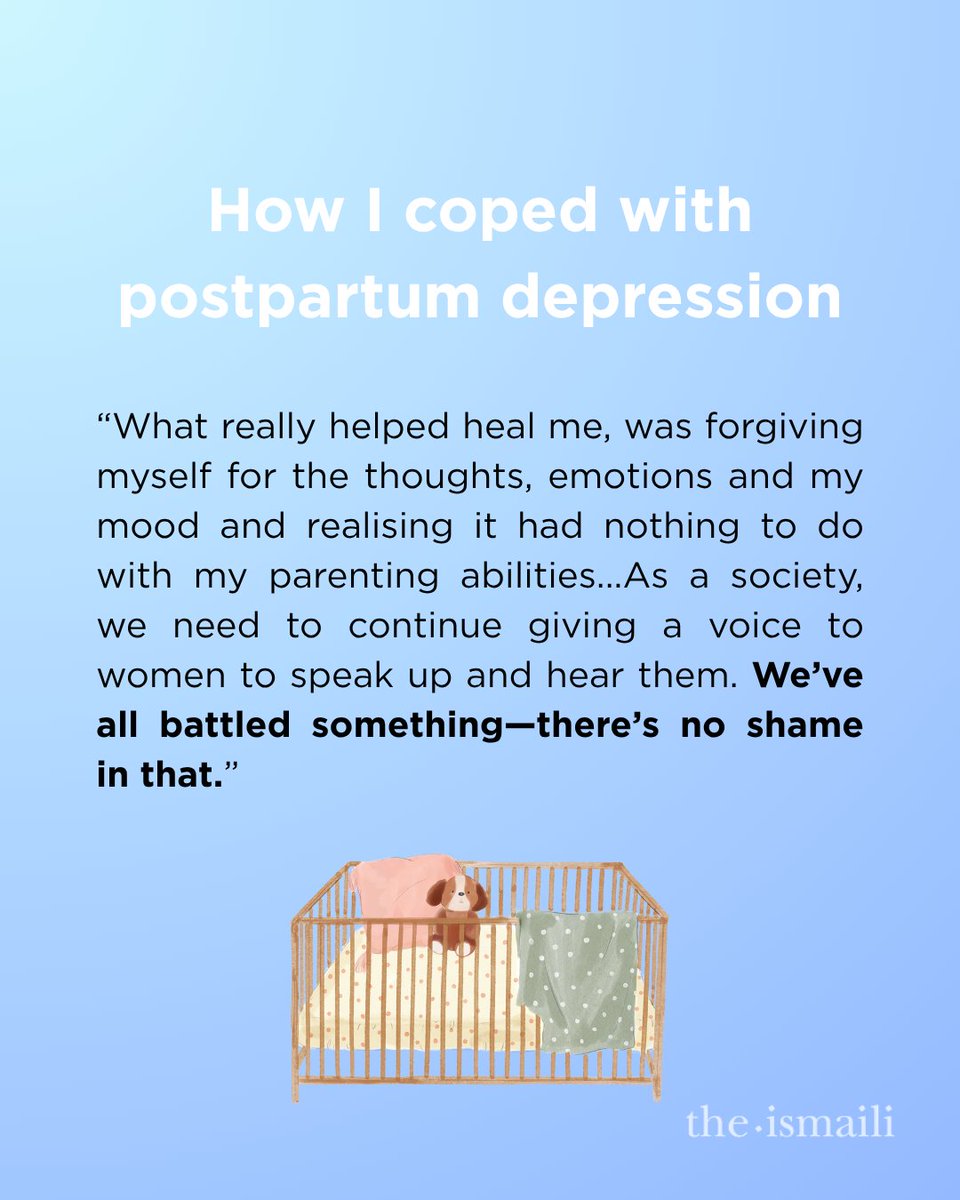 This article explores a firsthand experience with postpartum depression, which some may find emotional. It is not intended to generalize or be instructional. If you have questions about your own experience, please consult a trusted healthcare provider. the.ismaili/news/how-i-cop…