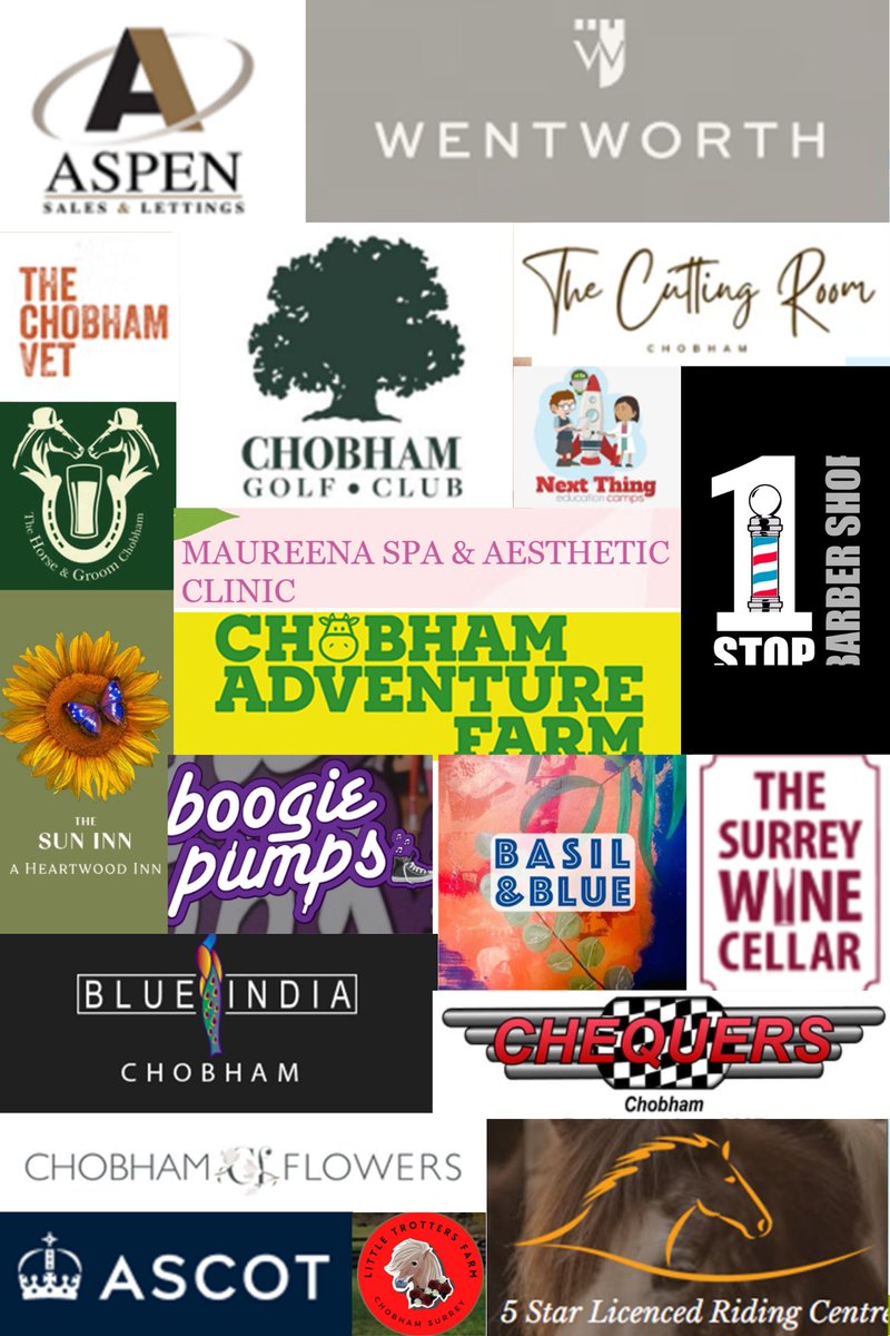 Some of our many supporters who have donated prizes for the raffle and silent auction.  Check the school website for a full list of everything up for grabs!