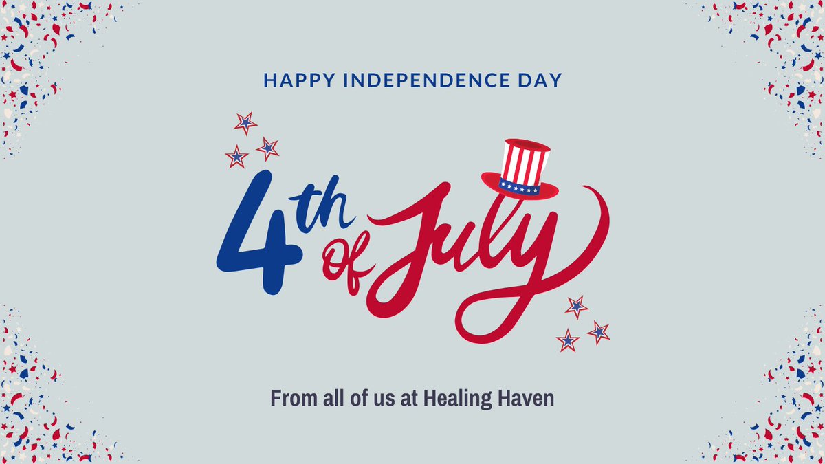 We are wishing you a Happy Fourth of July! As we celebrate Independence Day, this is a great time to reflect on the freedoms we have and the sacrifices of those who established our nation. We hope you all have a fun and safe holiday with your loved ones. 

#happy4thofjuly