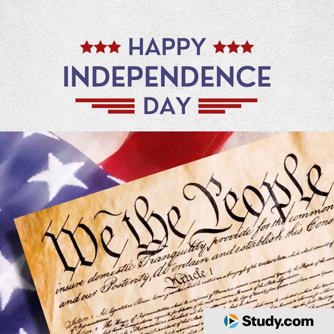 Today, we observe the signing of the Declaration of Independence and celebrate the freedom of education and the opportunities that come from it.

Happy Independence Day! 

🎆🎉🗽#education #learning #independenceday #July4 #learnwithfreedom