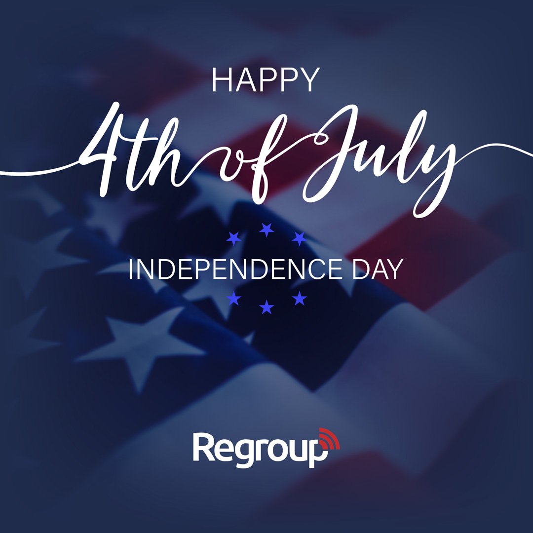 Wishing you a safe and meaningful Independence Day from all of us at Regroup.✨

As we celebrate the spirit of freedom and unity, we thank you for being part of our community.

Happy 4th of July! 🎆🎇
